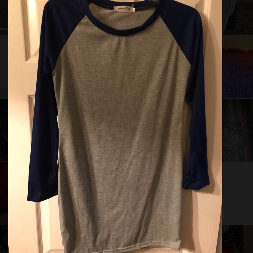 Baseball Tee style Dress Size medium NWOT